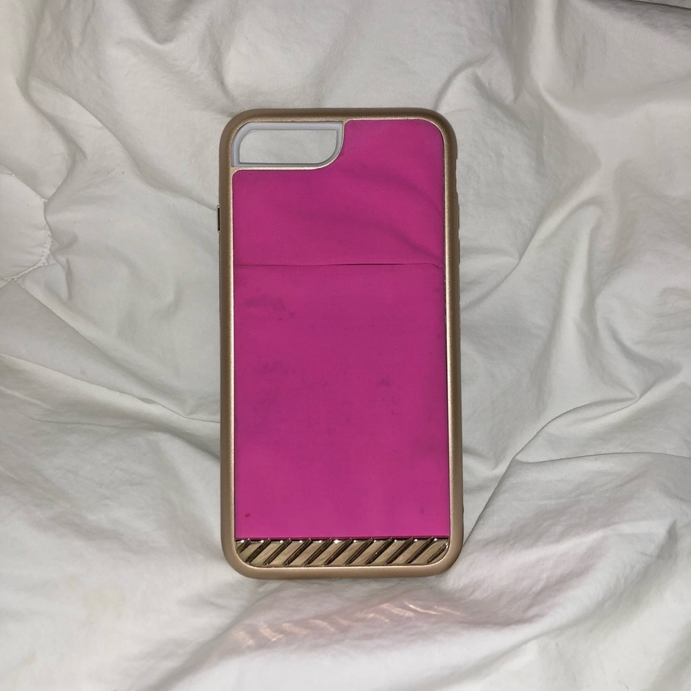 Card holding phone case